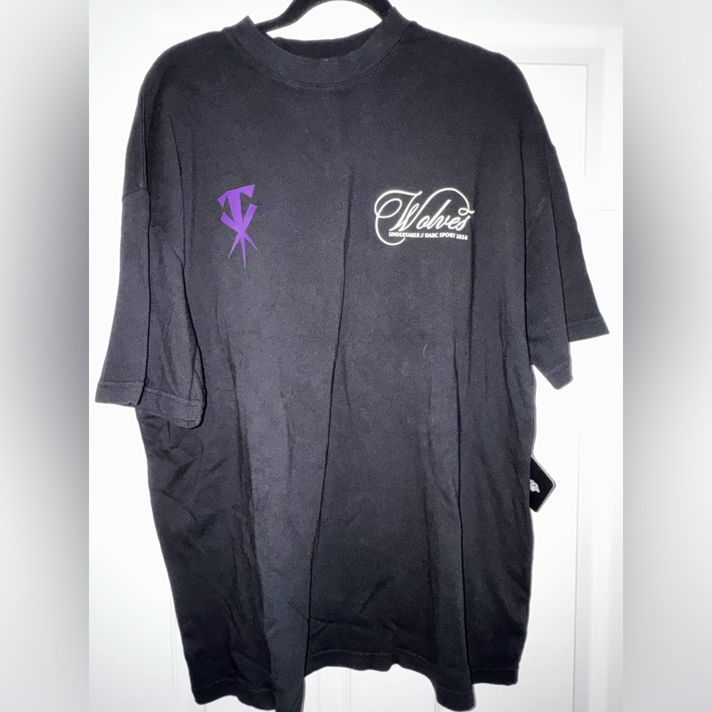 Darc Sport Black and Purple Short Sleeve Tee